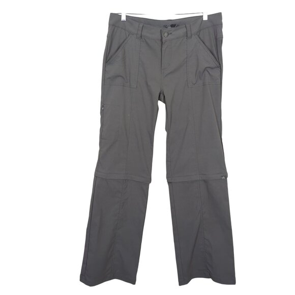 Prana Pants - Prana‎ Women’s Monarch Convertible Gray Hiking Outdoor Pants or Shorts sz 14